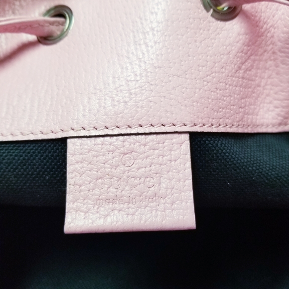 Gucci Pink and Multicolor GG Shoulder Bag - Picture 8 of 9